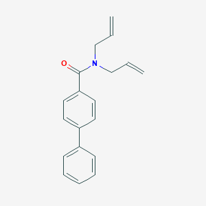 molecular formula C19H19NO B250330 N,N-Diallyl[1,1'-biphenyl]-4-carboxamide 