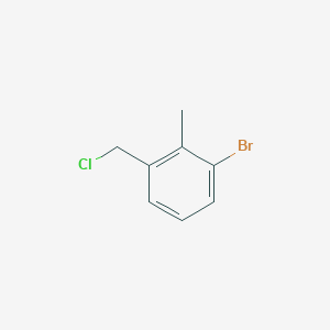 molecular formula C8H8BrCl B2503303 1-Bromo-3-(chloromethyl)-2-methylbenzene CAS No. 1261449-18-6