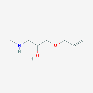 molecular formula C7H15NO2 B2503308 1-Allyloxy-3-methylamino-propan-2-ol CAS No. 40987-35-7