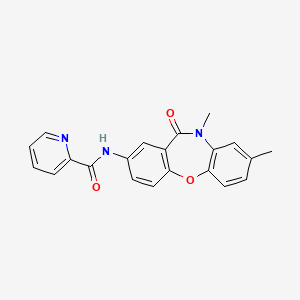 N-(8,10-dimethyl-11-oxo-10,11-dihydrodibenzo[b,f][1,4]oxazepin-2-yl)picolinamide