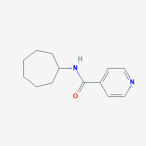 molecular formula C13H18N2O B250347 N-cycloheptylisonicotinamide 