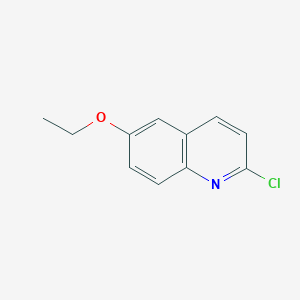 molecular formula C11H10ClNO B2503473 2-氯-6-乙氧基喹啉 CAS No. 1339909-31-7