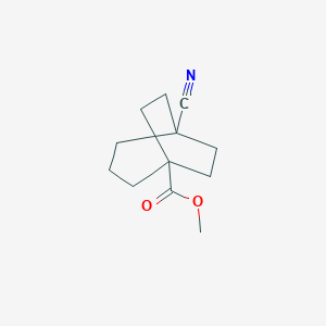 Methyl 5-cyanobicyclo[3.2.2]nonane-1-carboxylate