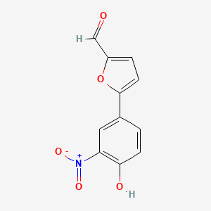 5-(4-Hydroxy-3-nitrophenyl)furan-2-carbaldehyde