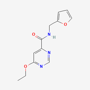 6-ethoxy-N-(furan-2-ylmethyl)pyrimidine-4-carboxamide