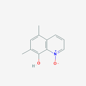 molecular formula C11H11NO2 B2503660 5,7-二甲基喹啉-8-醇-1-氧化物 CAS No. 416886-60-7