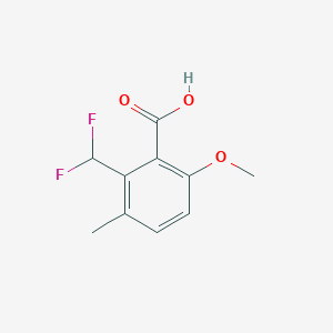 2-(Difluoromethyl)-6-methoxy-3-methylbenzoic acid