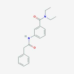 N,N-diethyl-3-[(phenylacetyl)amino]benzamide