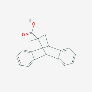 15-Methyltetracyclo[6.6.2.0^{2,7}.0^{9,14}]hexadeca-2,4,6,9,11,13-hexaene-15-carboxylic acid