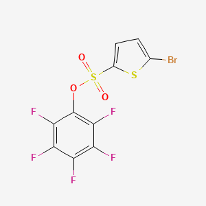 2,3,4,5,6-Pentafluorophenyl 5-bromo-2-thiophenesulfonate
