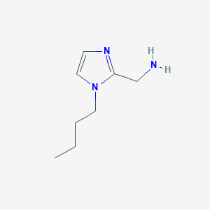 molecular formula C8H15N3 B2503889 (1-Butylimidazol-2-yl)methanamine CAS No. 886498-10-8
