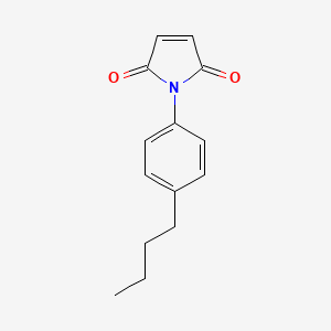 molecular formula C14H15NO2 B2503936 1-(4-Butyl-phenyl)-pyrrole-2,5-dione CAS No. 65833-02-5
