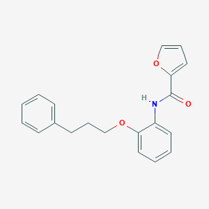 N-[2-(3-phenylpropoxy)phenyl]-2-furamide