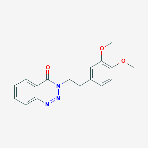 3-(3,4-dimethoxyphenethyl)benzo[d][1,2,3]triazin-4(3H)-one