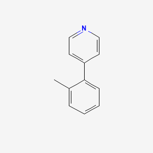 molecular formula C12H11N B2504100 4-(2-甲基苯基)吡啶 CAS No. 30456-66-7