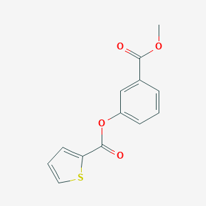 3-(Methoxycarbonyl)phenyl 2-thiophenecarboxylate
