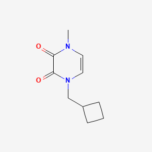 1-(Cyclobutylmethyl)-4-methylpyrazine-2,3-dione