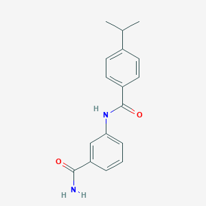 3-[(4-Isopropylbenzoyl)amino]benzamide