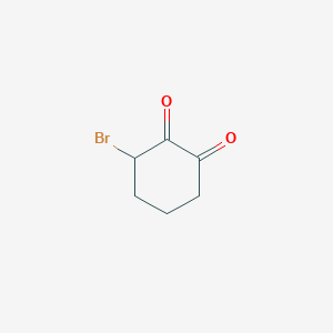 B2504139 3-Bromocyclohexane-1,2-dione CAS No. 24829-91-2