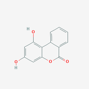 molecular formula C13H8O4 B2504159 1,3-dihydroxy-6H-benzo[c]chromen-6-one CAS No. 54245-10-2