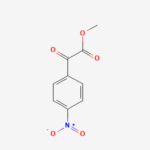 molecular formula C9H7NO5 B2504192 Methyl 2-(4-nitrophenyl)-2-oxoacetate CAS No. 57699-27-1