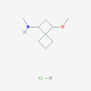 3-methoxy-N-methylspiro[3.3]heptan-1-amine hydrochloride