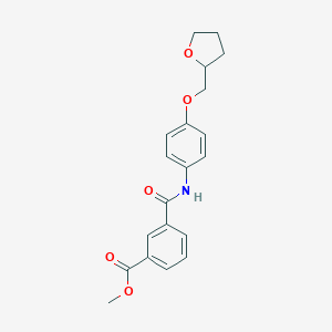 Methyl 3-{[4-(tetrahydro-2-furanylmethoxy)anilino]carbonyl}benzoate