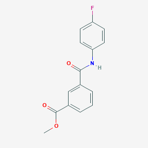 Methyl 3-[(4-fluoroanilino)carbonyl]benzoate