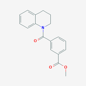 methyl 3-(3,4-dihydro-1(2H)-quinolinylcarbonyl)benzoate