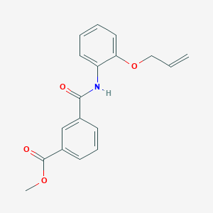 Methyl 3-{[2-(allyloxy)anilino]carbonyl}benzoate