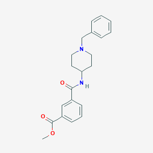 Methyl 3-{[(1-benzyl-4-piperidinyl)amino]carbonyl}benzoate