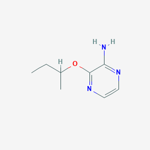3-Butan-2-yloxypyrazin-2-amine