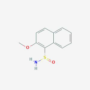 2-Methoxynaphthalene-1-sulfinamide