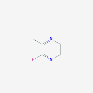 molecular formula C5H5FN2 B2504394 2-Fluoro-3-methylpyrazine CAS No. 1824577-03-8