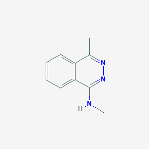 molecular formula C10H11N3 B2504397 N,4-dimethylphthalazin-1-amine CAS No. 1155466-64-0