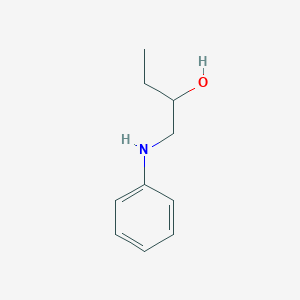 molecular formula C10H15NO B2504451 1-(Phenylamino)butan-2-ol CAS No. 114010-10-5