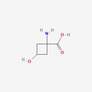 1-Amino-3-hydroxycyclobutane-1-carboxylic acid