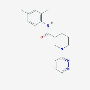 molecular formula C19H24N4O B2504585 N-(2,4-二甲苯基)-1-(6-甲基吡哒嗪-3-基)哌啶-3-甲酰胺 CAS No. 2195876-05-0