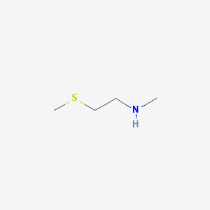 molecular formula C4H11NS B2504596 N-methyl-2-(methylthio)ethanamine CAS No. 21485-78-9