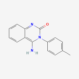 4-Imino-3-(4-methylphenyl)-1,2,3,4-tetrahydroquinazolin-2-one