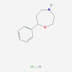 7-Phenyl-1,4-oxazepane hydrochloride