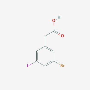 2-(3-Bromo-5-iodophenyl)acetic acid