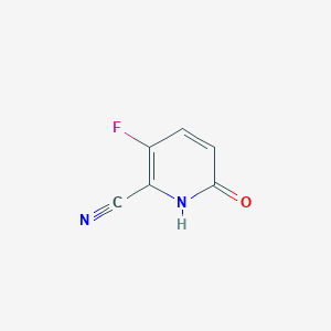 3-Fluoro-6-hydroxypicolinonitrile