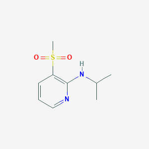 3-methanesulfonyl-N-(propan-2-yl)pyridin-2-amine