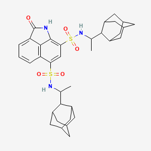 molecular formula C35H45N3O5S2 B2504837 C35H45N3O5S2 CAS No. 477275-92-6