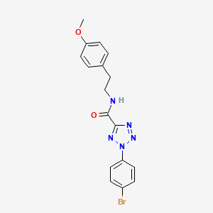 2-(4-bromophenyl)-N-(4-methoxyphenethyl)-2H-tetrazole-5-carboxamide