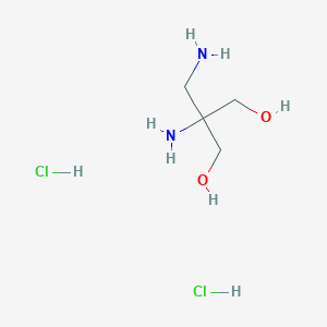 molecular formula C4H14Cl2N2O2 B2504847 2-氨基-2-(氨基甲基)丙烷-1,3-二醇;二盐酸盐 CAS No. 2490412-75-2