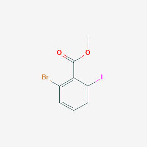 molecular formula C8H6BrIO2 B2504913 Methyl 2-bromo-6-iodobenzoate CAS No. 1261840-81-6