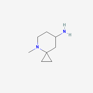 molecular formula C8H16N2 B2504953 4-Methyl-4-azaspiro[2.5]octan-7-amine CAS No. 2306268-04-0