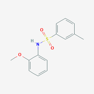 molecular formula C14H15NO3S B2504961 N-(2-methoxyphenyl)-3-methylbenzenesulfonamide CAS No. 670271-56-4